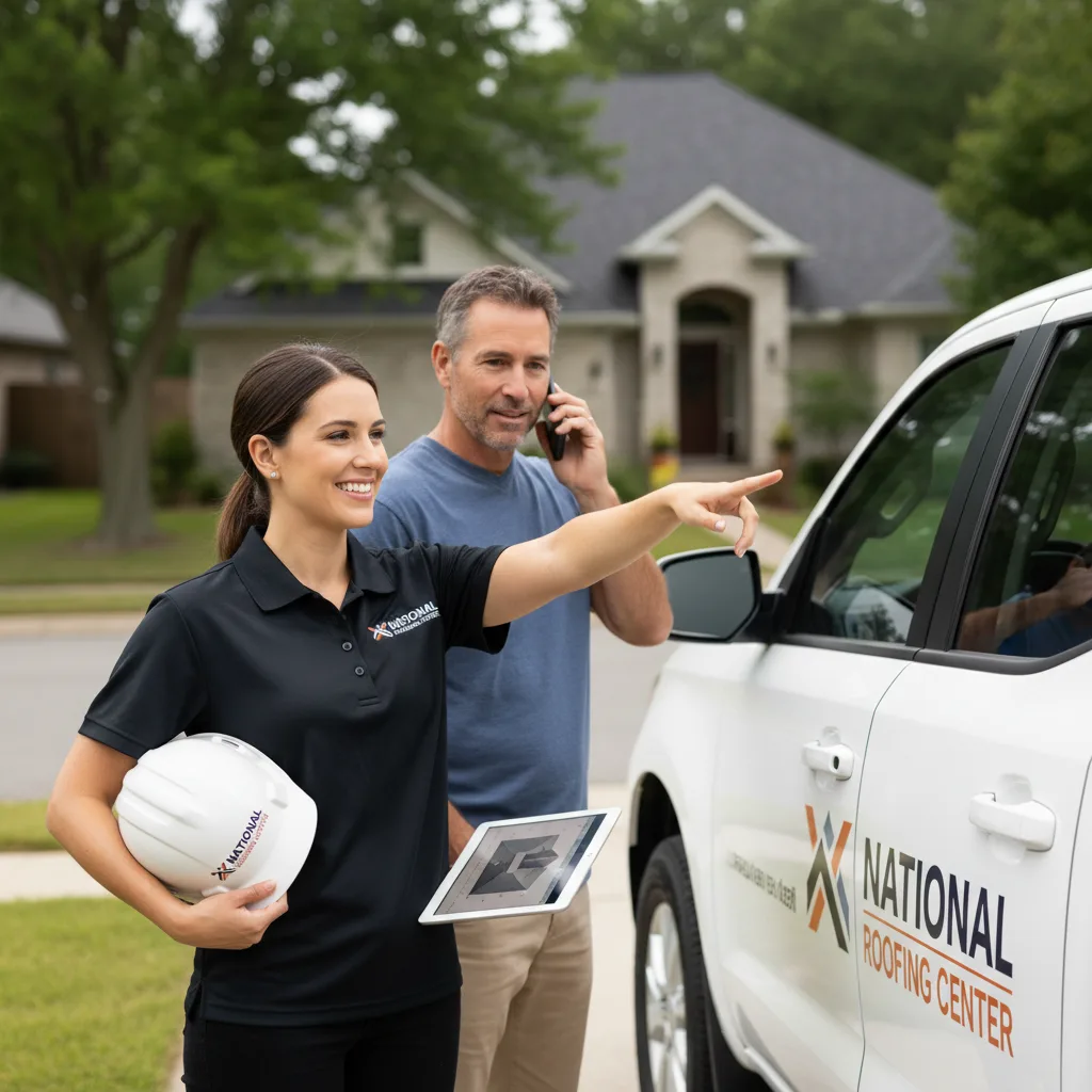 National Roofing Center customer support in Allons